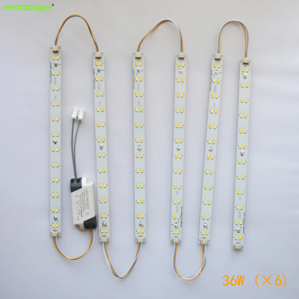 Easy Replace Kits 18W 24W 30W 36W LED Rigid Bar Advertising Light Profile 310mm Warm Cold White 220V 230V 240V = H Tube