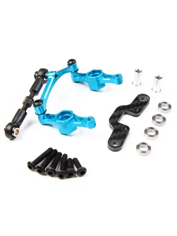 TT-02 Aluminiowe ramię kierownicy CNC z mostkiem do samochodu RC Tamiya TT02 w skali 1:10