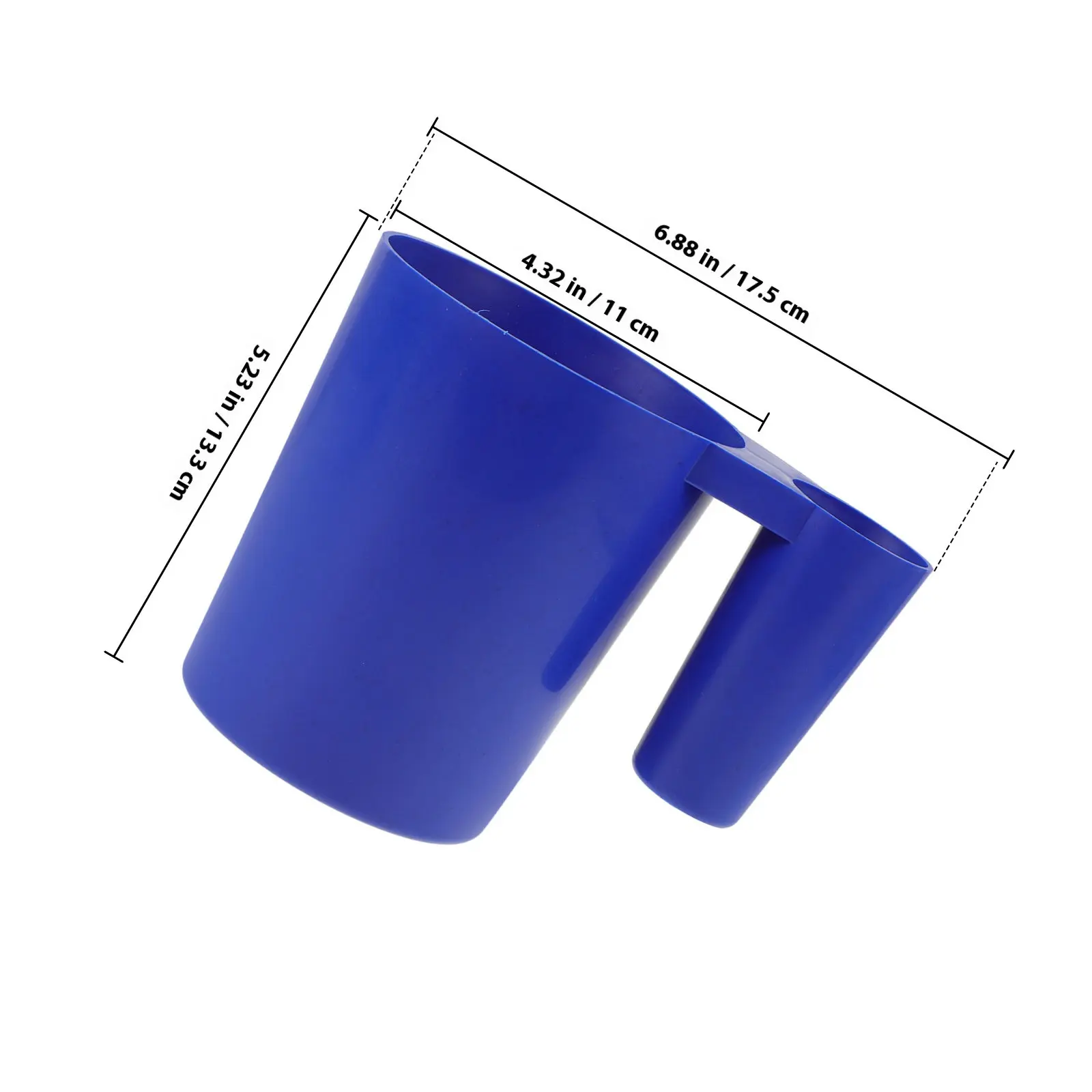 Ergonomic Plastic Pool Scoop with Reinforced Handle for Effortless Debris and Chemical Removal in Swimming Pools Pool Cleaning
