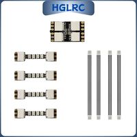 4PCS HGLRC New LED MINI (38mm) / LED LITE (25mm)  RGB2020 12 Lamp Beads 38X7X5mm for RC Airplane FPV Freestyle Drones DIY Parts