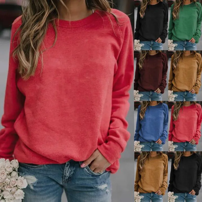 2024 New Autumn/winter Warm Knit O-neck Sweater For Women Elegant Basic Pullover For Women Loose Soft New Green Women's Wear