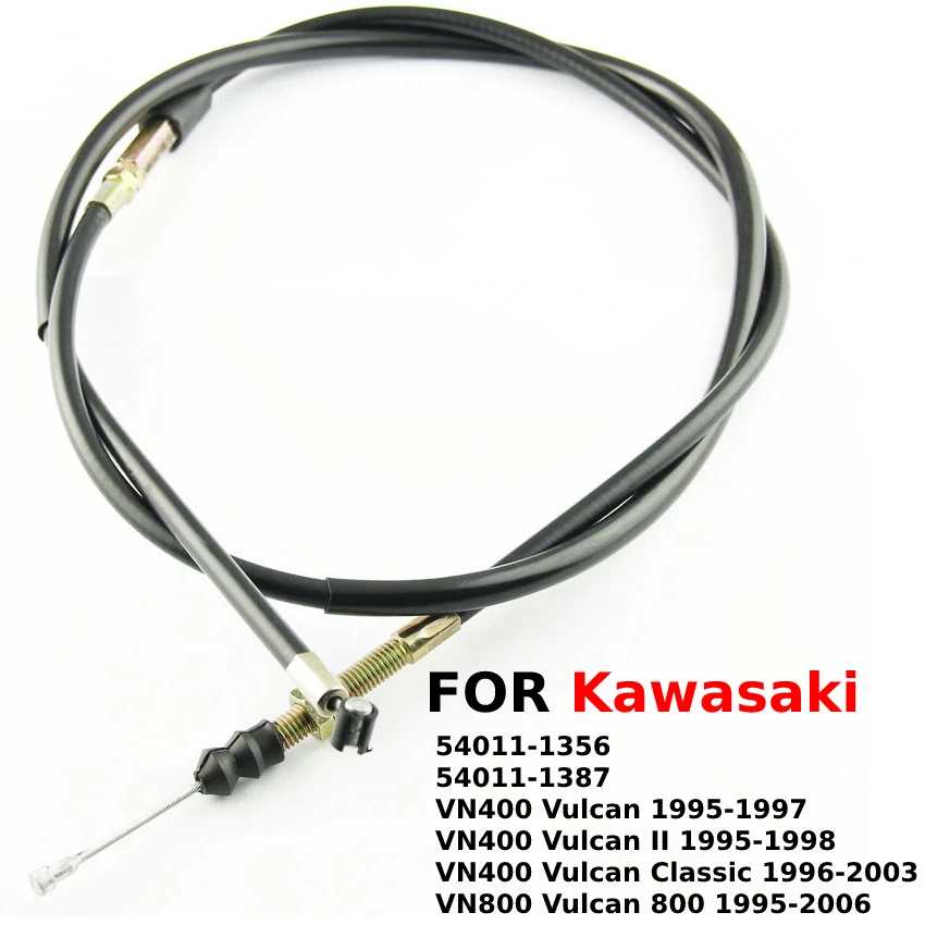 

Kawasaki Motorcycle Front Brake Cable Line Wire 54011-1356 54011-1387 Fits for Kawasaki VN400 VN800 Clutch Control Cable Wire