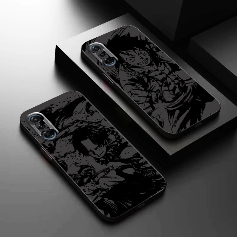 

O-ONE PIECES Luffys Phone Case For Xiaomi Redmi K70 K60 K60E K50 K50i K40 Gaming Ultra K40S K30 K20 Pro Liquid Silicone Cover