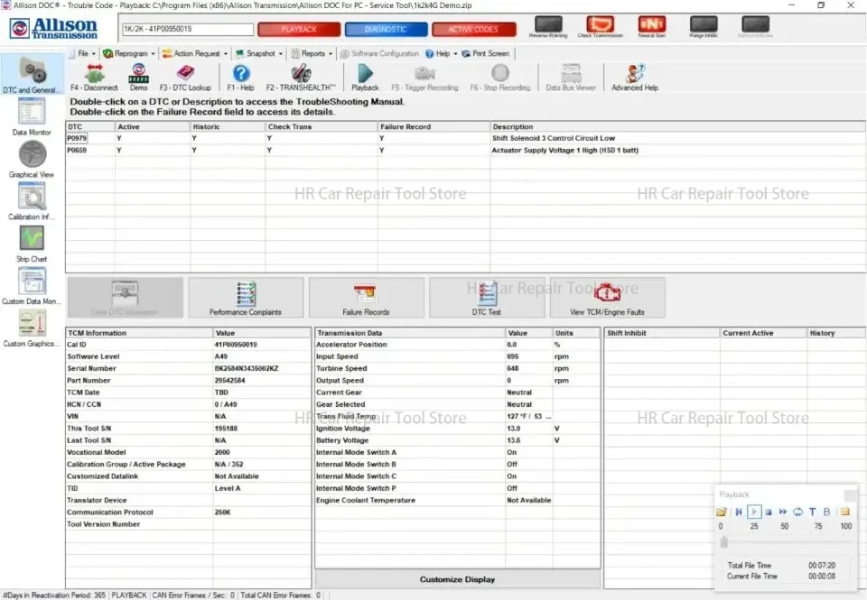 Allison DOC Premium 2024 GEN5 File 2024 أداة خدمة الكمبيوتر مع keygen يمكن أن تعمل لأدوات السيارات NEXIQ #5