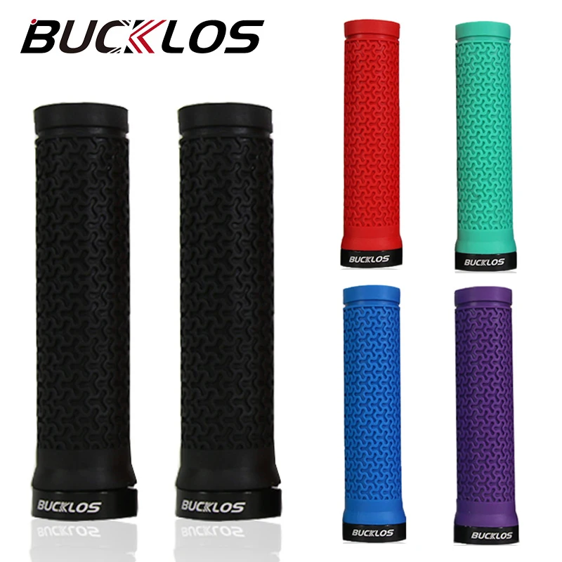 

BUCKLOS Bicycle Cuffs Waterproof Bike Handlebar Grips Dustproof Mountain Bike Grips Lock Ring MTB Cuffs Rubber Bicycle Handles