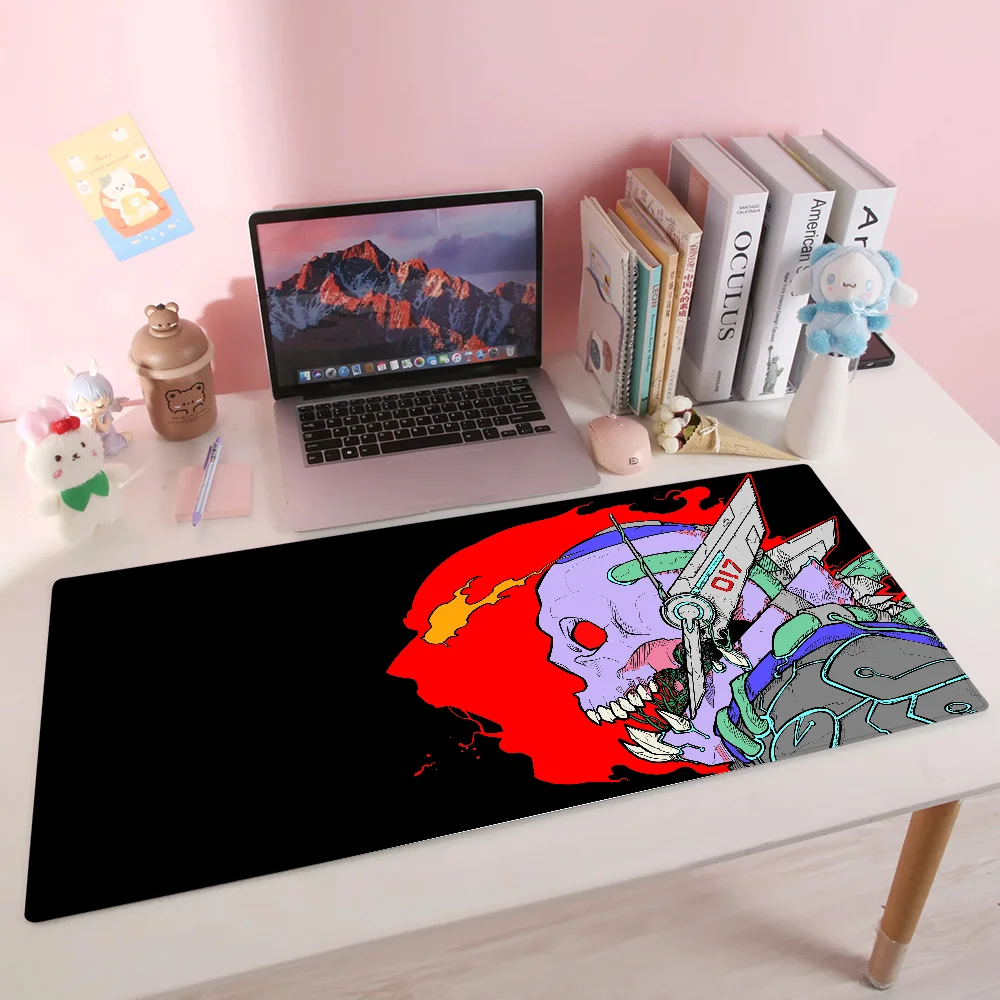 

Dark Horror Skull Mousepad Mousepad New Arrivals Large Gaming Mousepad L XL XXL Gamer Mouse Pad Size For Keyboards Mat