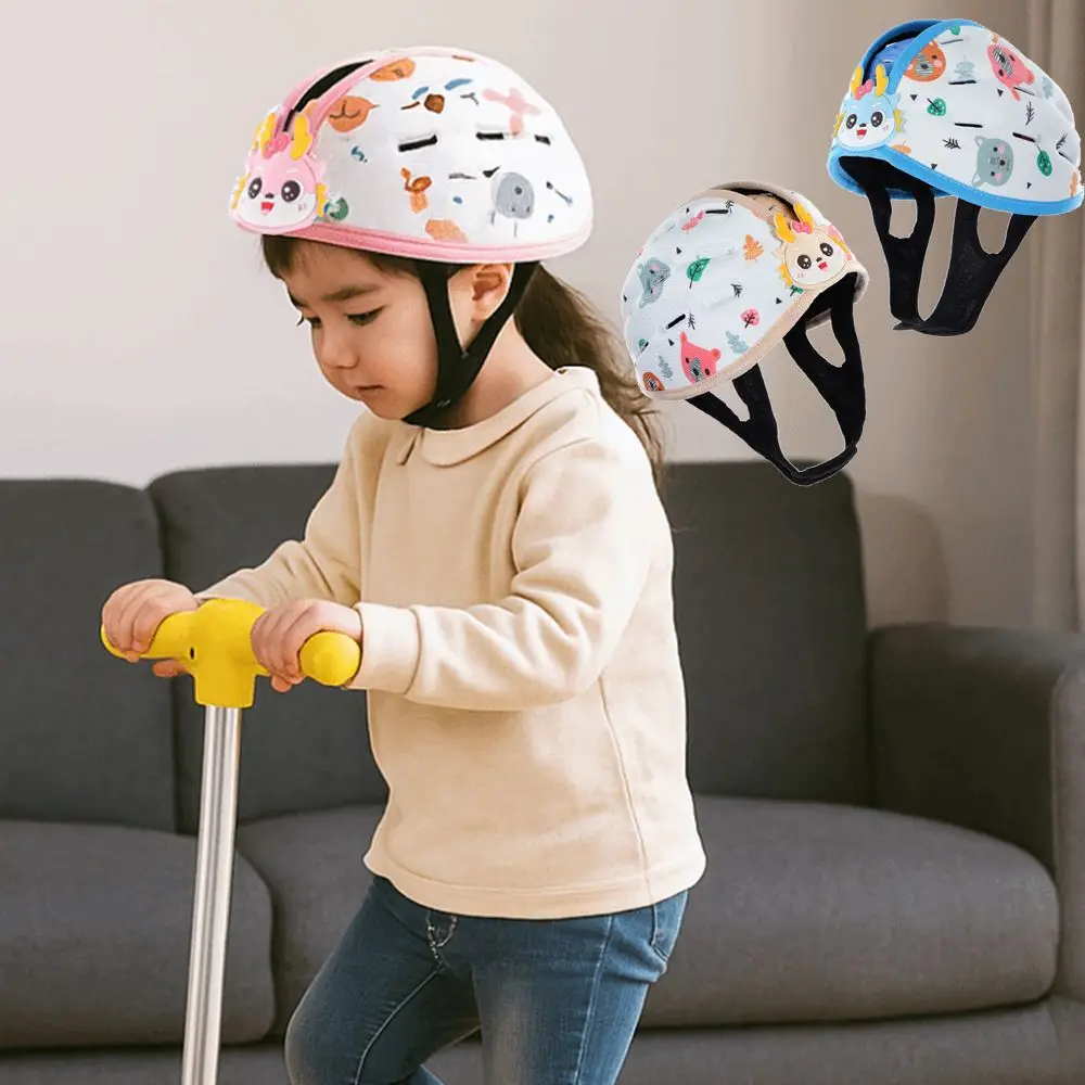 

Breathable Toddler Safety Helmet Anti-Fall Adjustable Infant Head Cushion 360-Degree Protection Comfortable To Wear