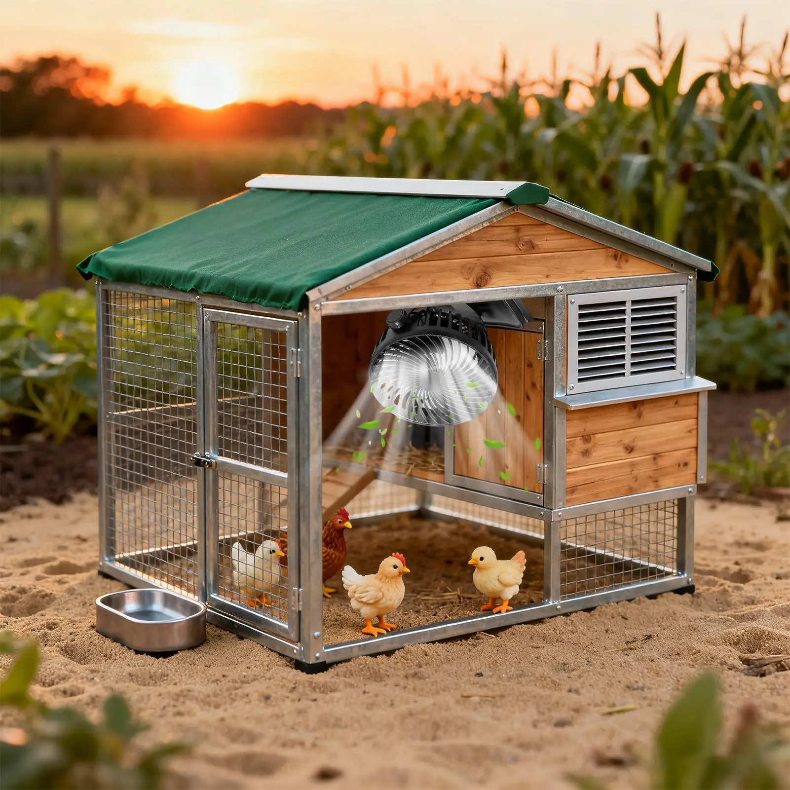 مروحة نباتية 360 خيمة قابلة للتدوير مروحة عادم الدفيئة جهاز عادم للحمام المطبخ المرآب الدفيئة المسكن سقيفة الفناء #1