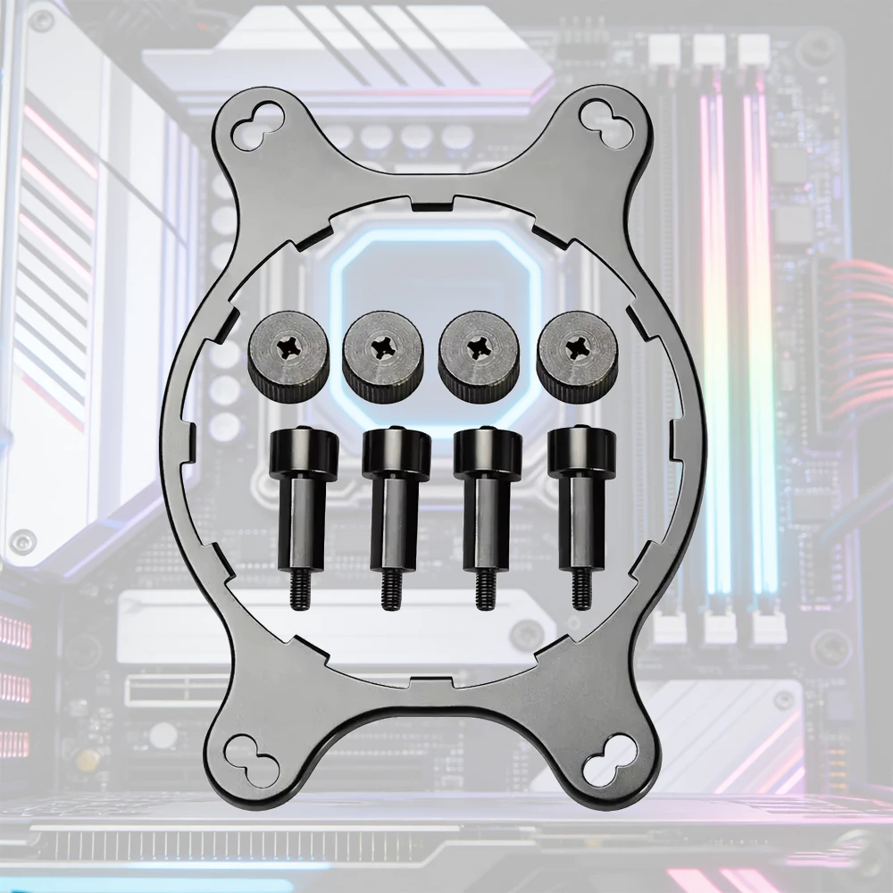 AMD AM4 CPU Fan Bracket Back Plate Cooler Radiator Mount Holder Stable Easy Install Replacement