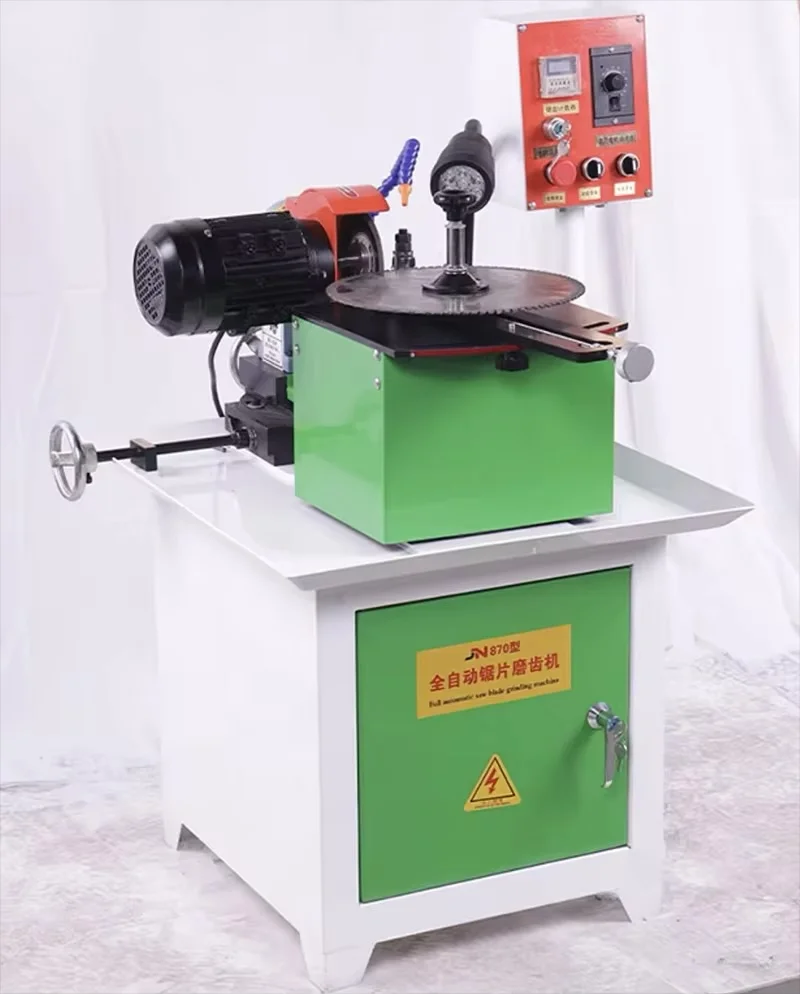 JN870-A model Automatic gear grinder desktop woodworking specialized sawing alloy saw blade grinding machine