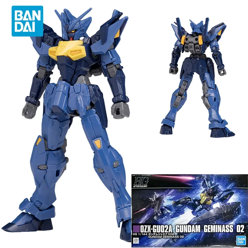 

Spot Direct Delivery Bandai Original Anime Collectible GUNDAM Model HG 0ZX-GU02A GUNDAM GEMINASS 02 Action Figure Toys For Kids