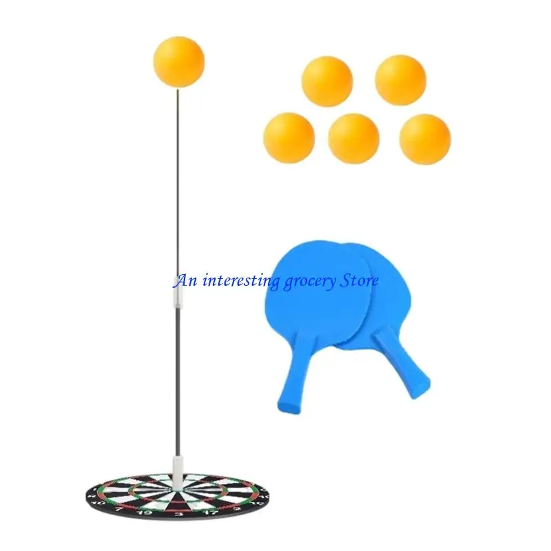 652D تنس الطاولة الكرة المرنة جهاز تدريب لاعب واحد مدرب تنس الطاولة