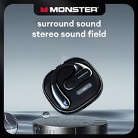 Monster AC320 Wireless Bluetooth Earphone ENC Call Noise Reduction High-end Headphones Waterproof Headset For Samsung Xiaomi