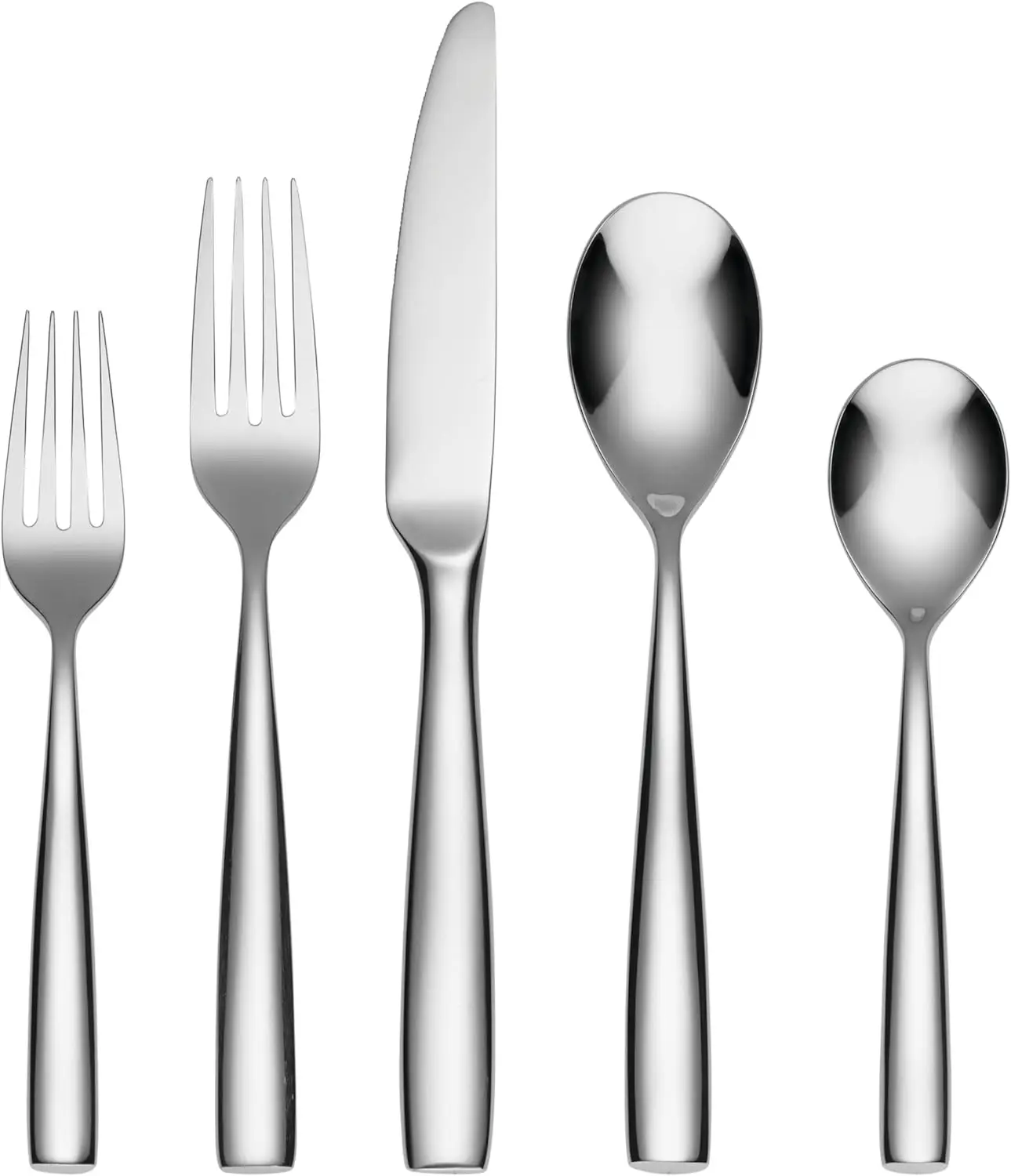 Silversmiths  20-Piece Flatware Set, Service for 4, Silver