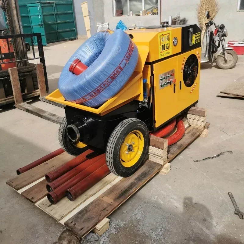 

Diesel Electric Trailer Concrete Transfer Pump Portable Diesel Small Concrete Pump Mobile Mini Concrete Pumping Machine