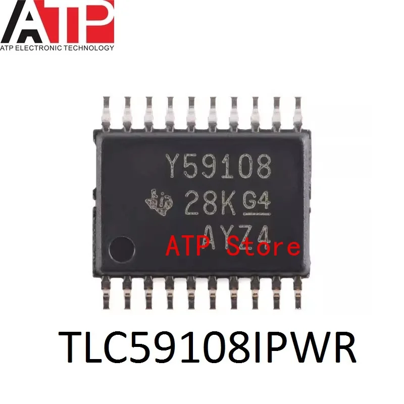 10-100 Pieces TLC59108IPWR Y59108 TSSOP-20 TLC59108IPW LED Driver Chip IC Brand New Original