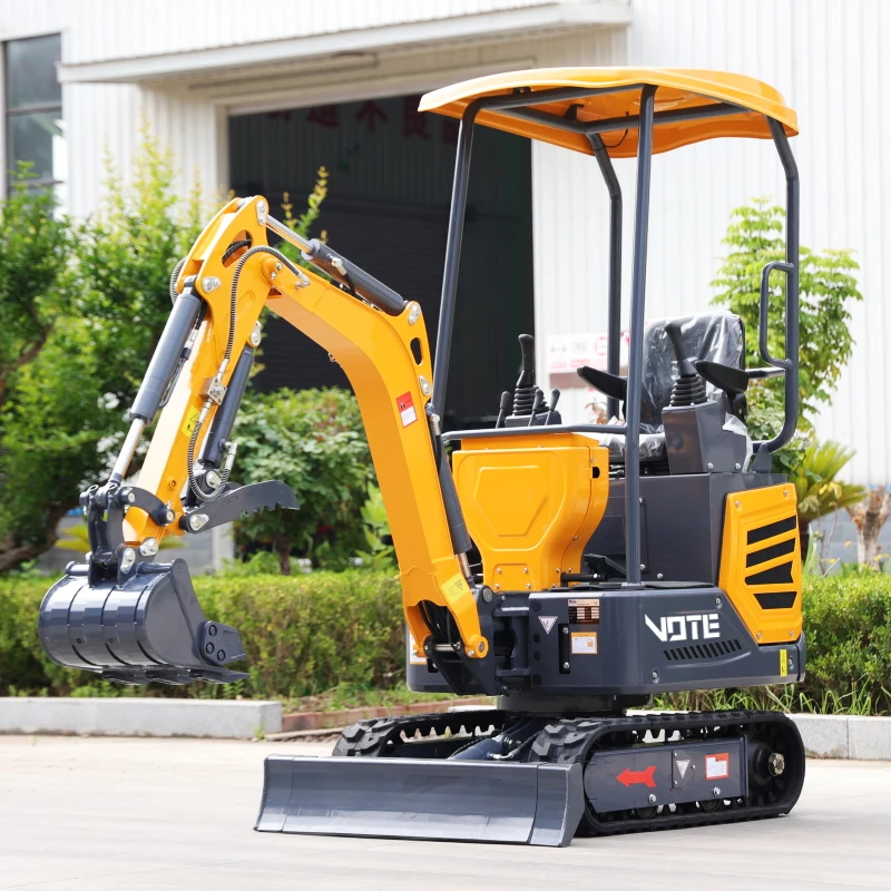 China 1 ton mini excavator prices Top Quality Hydraulic Small Digger Crawler import mini excavator 1.2 ton Free Shipping