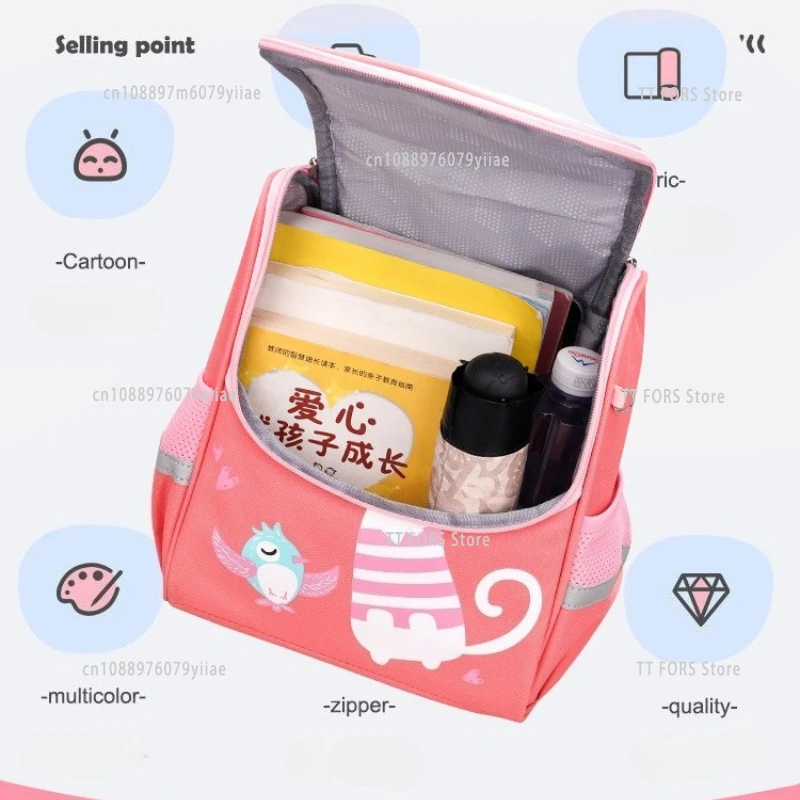 Animal dos desenhos animados mochilas escolares das crianças meninas meninos jardim de infância pré-escolar mochilas casual passeio presente aniversário das crianças