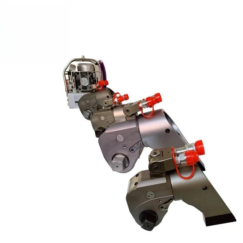High Efficiency Hydraulic Torque Wrench 1' Square Drive 4512Nm Max Torque with Socket Range 7/8'' to 2'' for China Factory