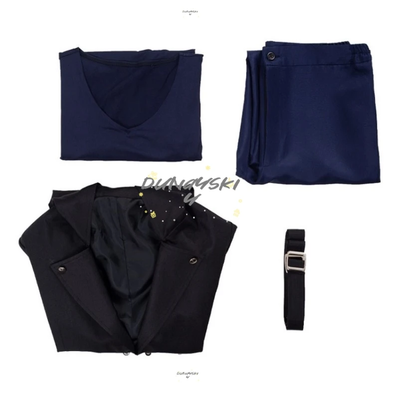 League of Villains Shigaraki Tomura Cosplay Costume My Hero Dark Villain Outfit Halloween Jacket Anime Character view 2