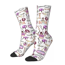 Obstetrics Socks Harajuku High Quality Stockings All Season Long Socks Accessories for Man's Woman's Gifts