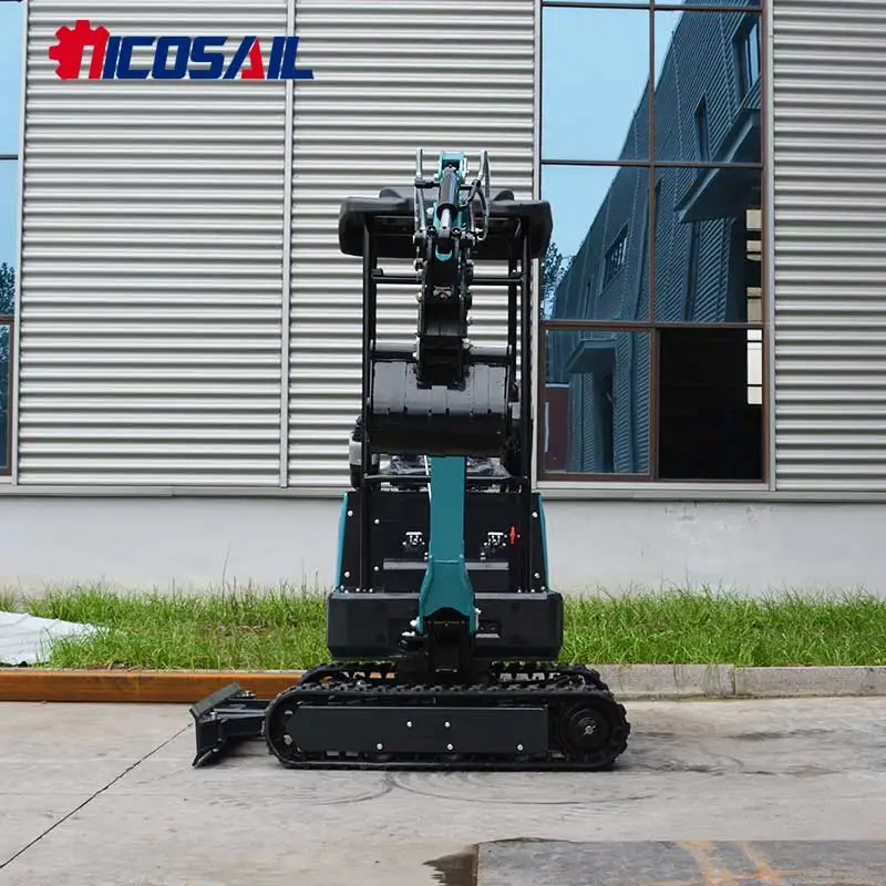 حفارة زاحفة صغيرة لأعمال المزرعة والبناء - حفارة مدمجة رخيصة الثمن وشحن مجاني مع تقنية الزاحف #6