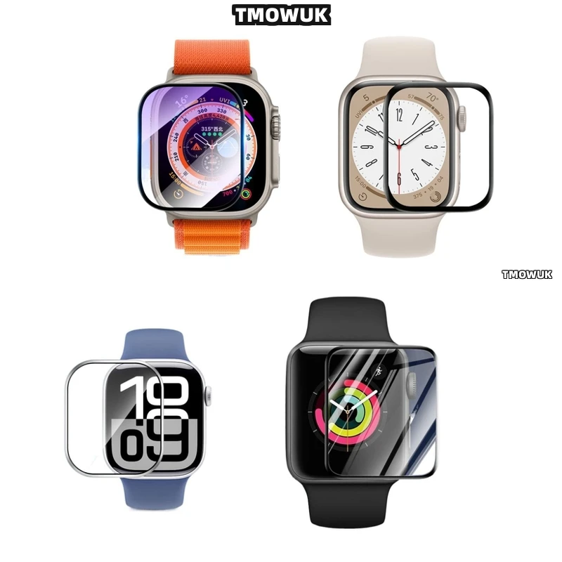 

For Apple Watch 1 2 3 4 5 6 7 8 9 10 SE 38 41 45 44 42 49 MM, HD Vision Film, Natural Display Enhancement.