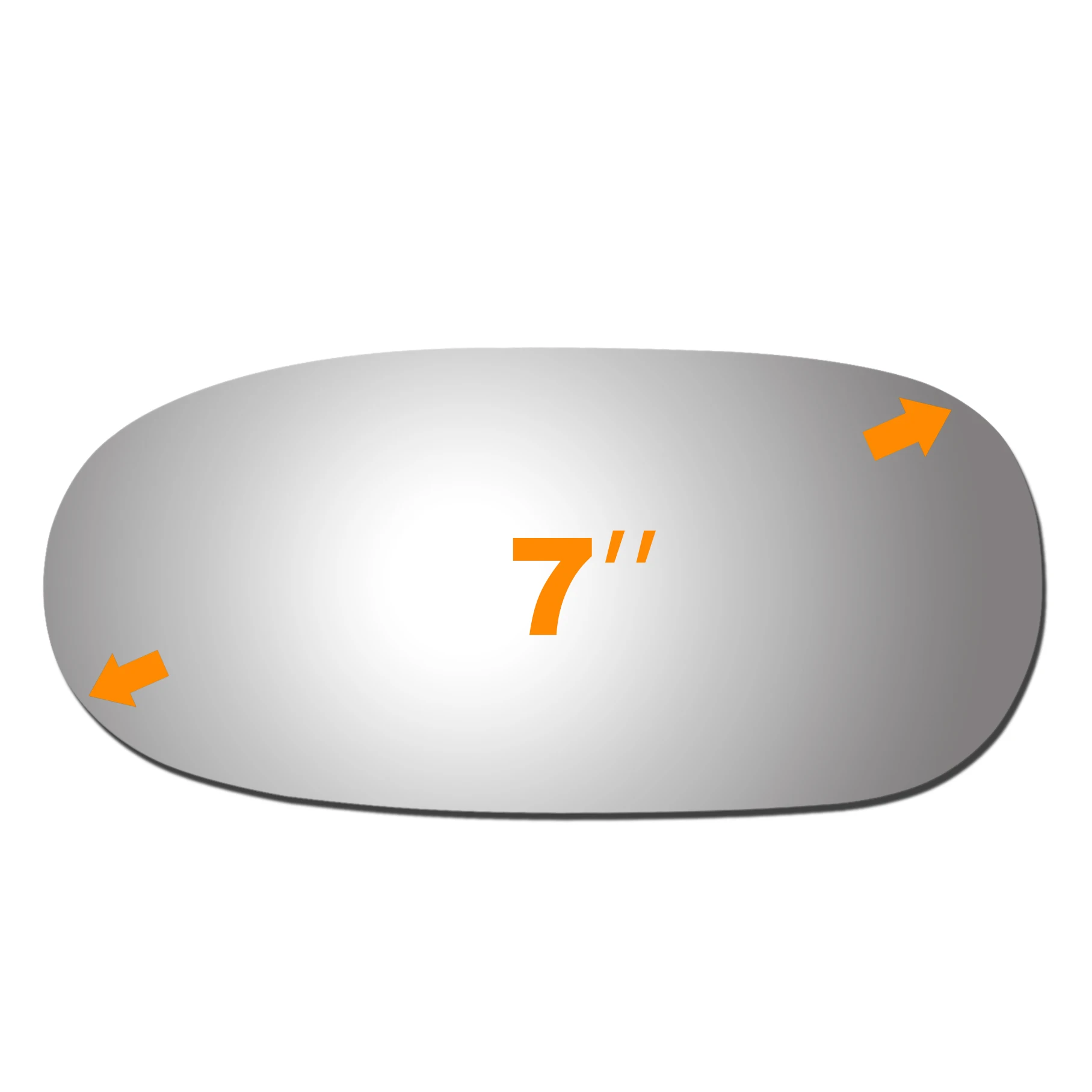 Side Mirror Glass fit for 1997 1998 1999 2000 2001 2002 2003 2004 Chevy Corvette MG-0090
