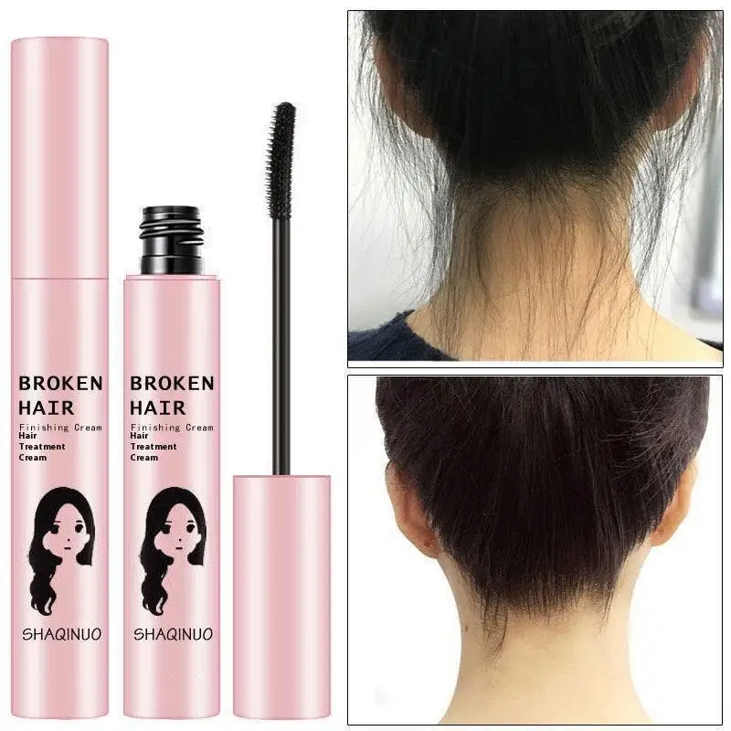 20ml Broken Hair Feel Finishing Stick Styling Wax Gel Easy To Apply Frizz Control Non-greasy Finishing Cream Hair Mess Fixed.~