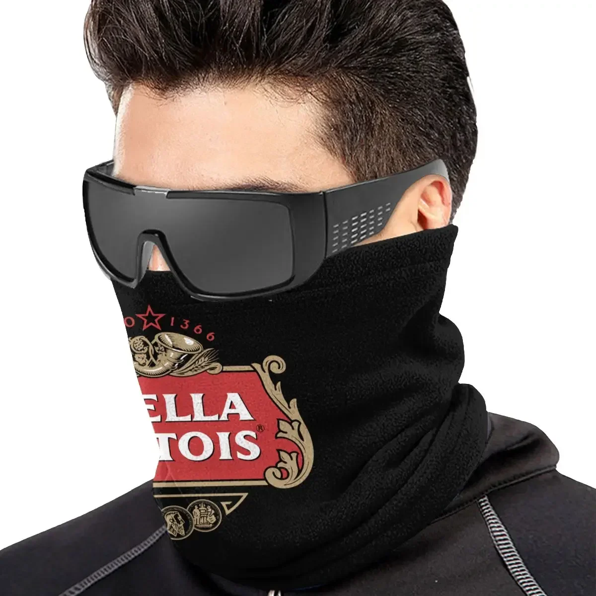 Stella Artois Beer Microfiber Neck Gaiter Bandana Scarf Unisex Fashion Uv Protective