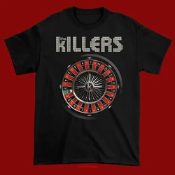 Fani Rebel Diamonds The Killers Song Wszystkie rozmiary Czarna koszulka unisex NG2098 z długim lub krótkim rękawem