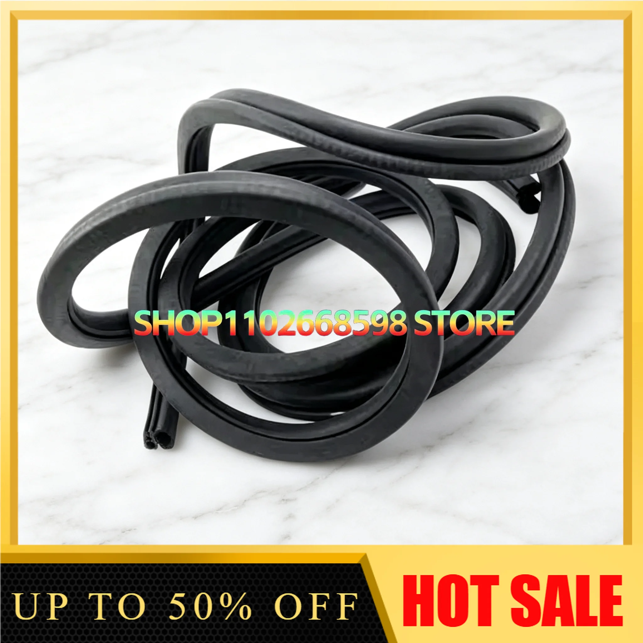 For Excavator Pc60 120 210 200 300 400-7 Bars 8 Front Gear Leather Strip Windshield Edge Strip Rubber Strip