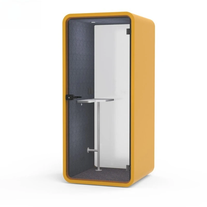 Modern Private Office Telephone Booth Soundproof Call Room Device for Office Building Warehouse Hotel Gym Aluminum