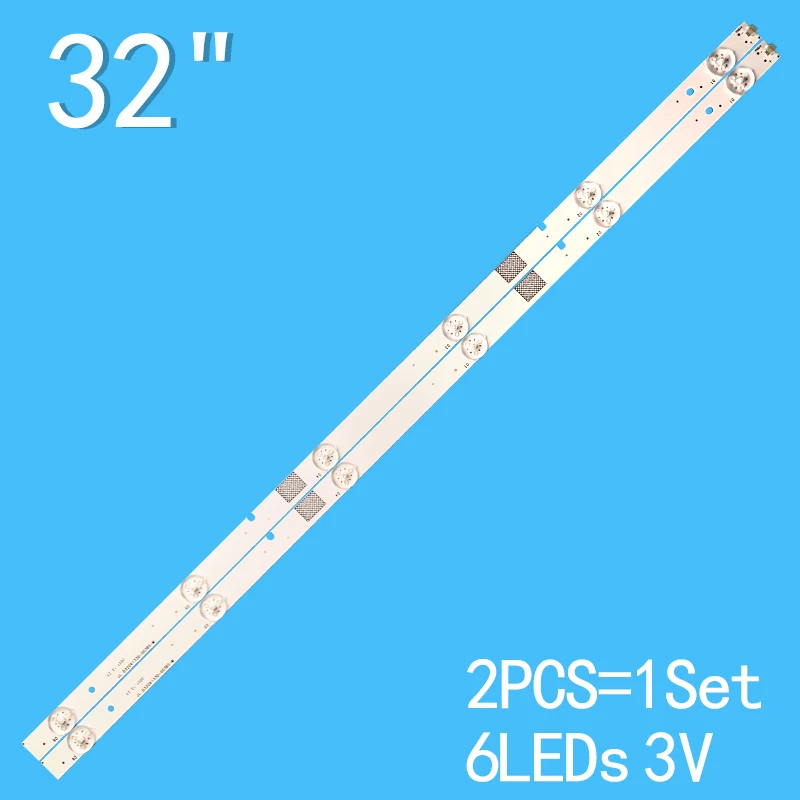 

LED backlight strip for 2CH59-T2 32DHS69 LED32N2000 LED32EC300D LED32EC350A JL.D32061330-003BS-M JL.D32061330-003BS-W 5