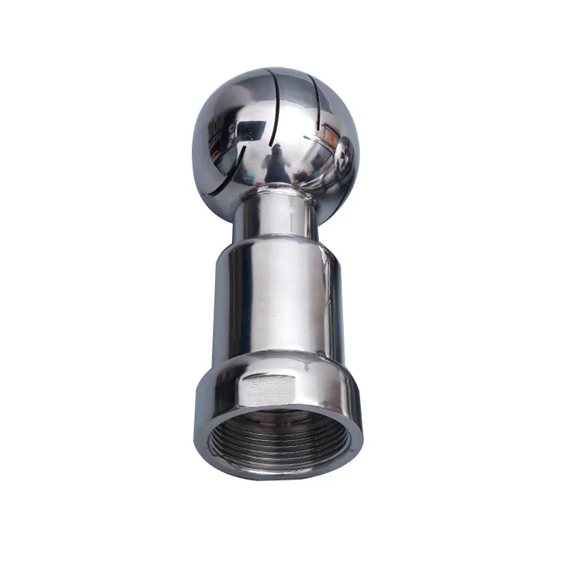 

BSP1/2"-2" Inch SS304 Stainless Rotary Spray Ball Sanitary Female Thread CIP Tank Cleaning Head 360 Degree Coverage Wash Fittin