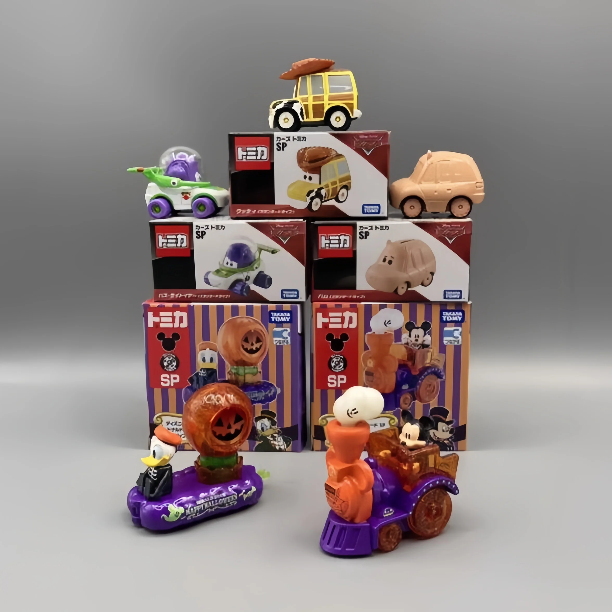 

Коллекционная модель автомобиля Takara Tomy Tomica Disney Toy Story: Базз Лайтер и Вуди, литые под давлением из сплава, мультяшные машинки