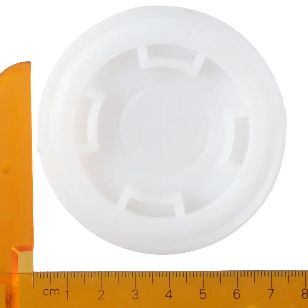 5PCS Poly Buttress Plastic Bung Caps Wodoodporne białe 2-calowe plastikowe wtyczki perkusyjne Poly Buttress Fine Thread