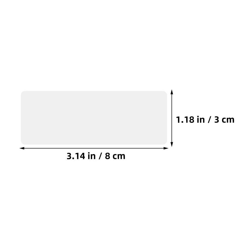 Clear Label Sticker Labels for Protecting Barcode Protectors Self-adhesive Book