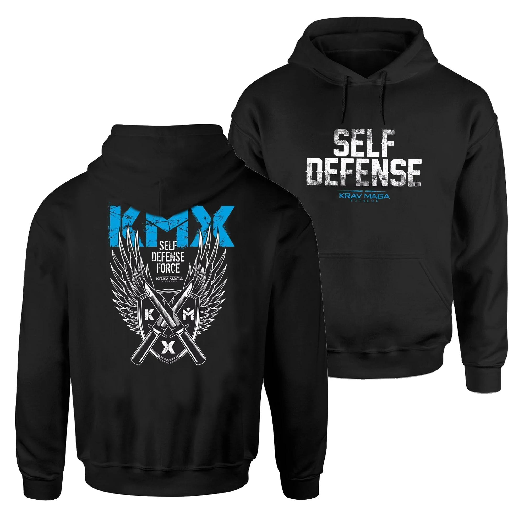 Israel Defense Forces Krav Maga Self-Defense System Pullover Hoodie 100% Cotton Comfortable Casual Mens Streetwear Streetwear