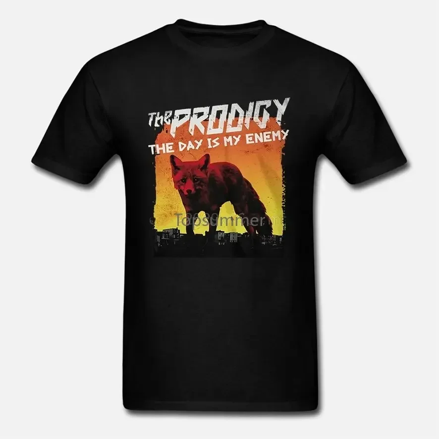 Футболка с коротким рукавом для мужчин, футболка с надписью The продиунд, день-мой враг, крутая женская футболка