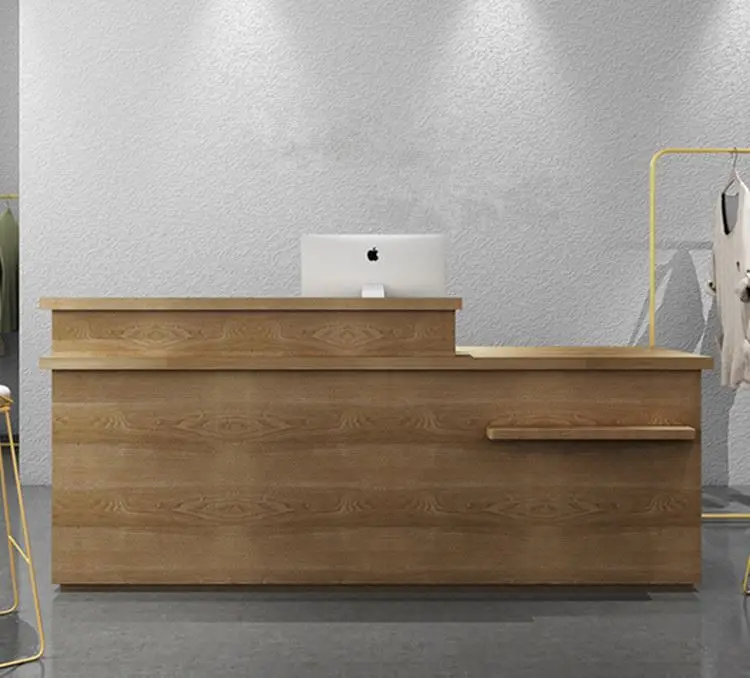 Best Selling Small Reception Desk,salon Counter Front Desk Furniture For Apparel Shop