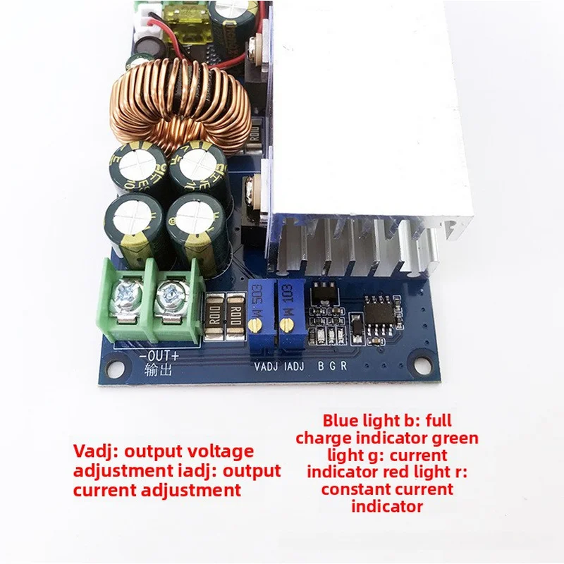 300W Adjustable DC-DC Step Up Boost Converter 12V to 19V 24V 36V 48V 60V Constant Current Module For Car Solar Power Supply