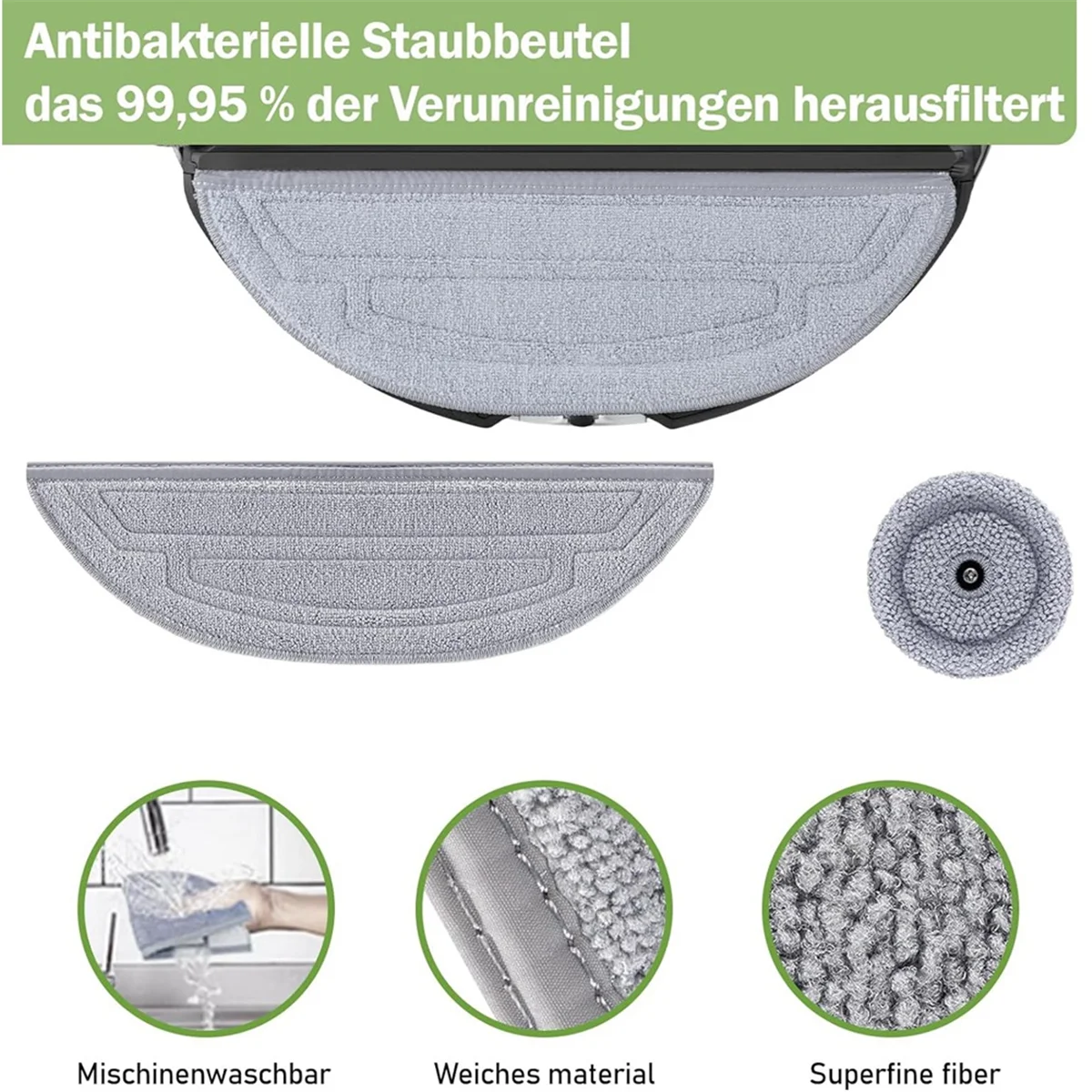 FNJK-For Roborock S8 MaxV Ultra Robot Vacuum Cleaner Main Side Brush Hepa Filter Mop Pads Dust Bags Replacement Parts