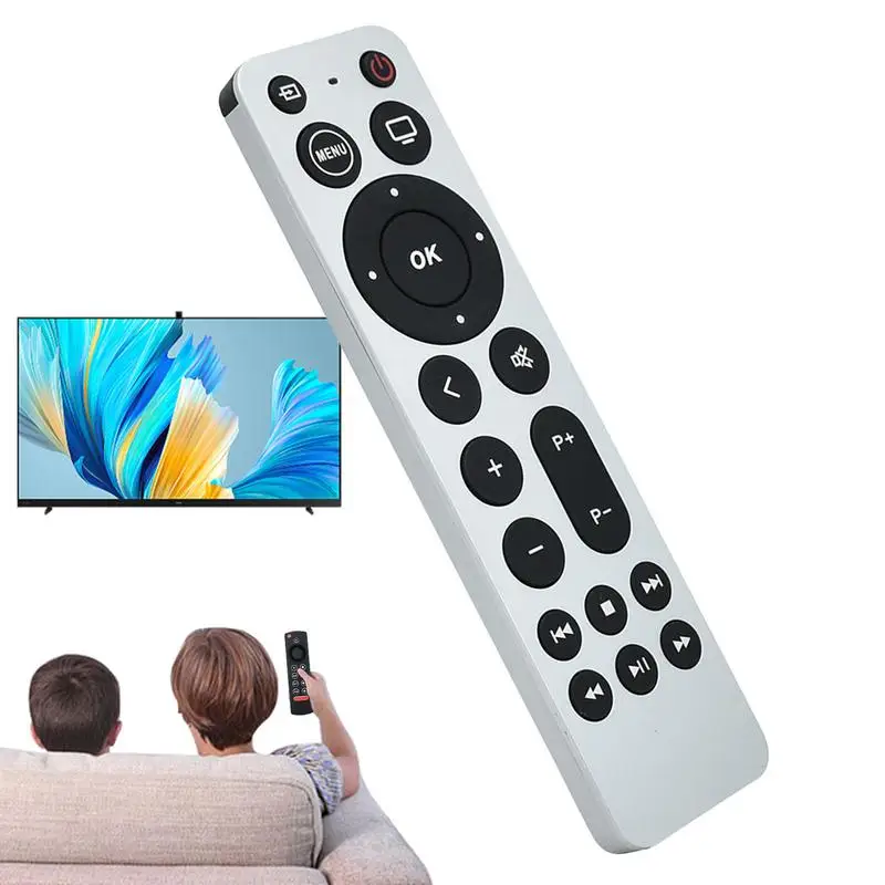 For Apple TV 4K 4 5 6 Smart TV Remote Control, Compact Size 10 Meters Remote Control TV Replacement Remote Modern Design