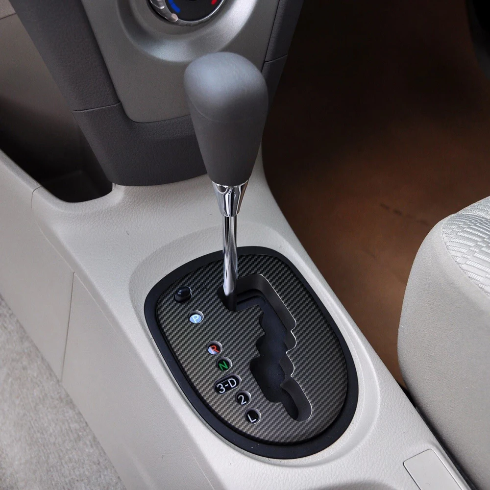 

Car-Styling Carbon Fiber Car Interior Center Console Color Change Molding Sticker Decals For Toyota Vios 2008-2013