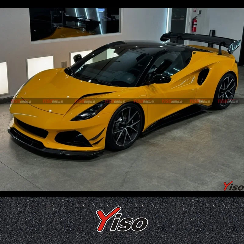 

Подходит для нового небольшого кузова Tesla emira, модель GT4, боковая юбка, сухое углеродное волокно, модифицированная угловая юбка, боковая юбка с краем