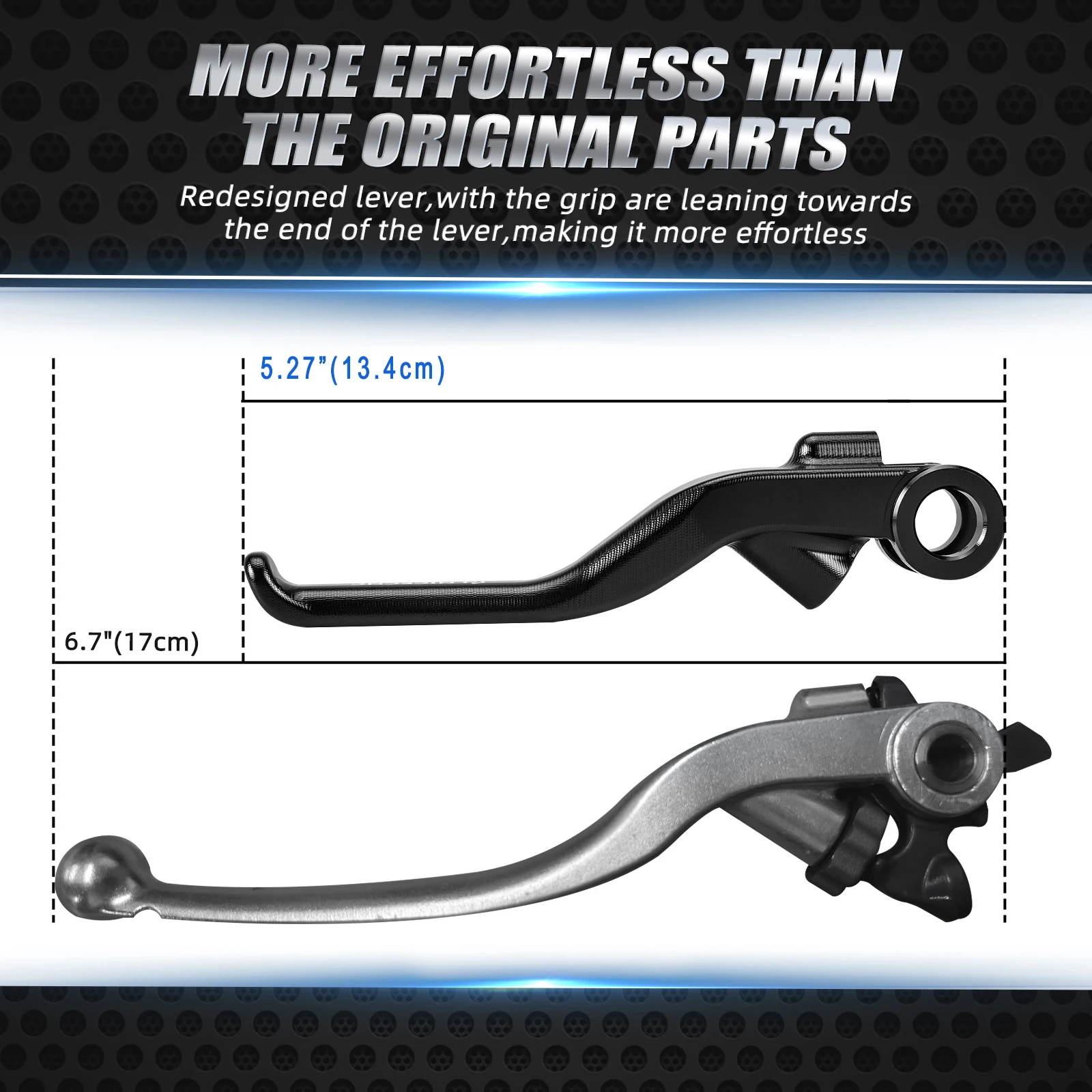 NICECNC For KTM 690 Enduro R 690 SMC R 2024 Shorty Brake Clutch Lever For Husqvarna 701 Enduro /Supermoto 2024 GasGas 700 SM/ES view 2