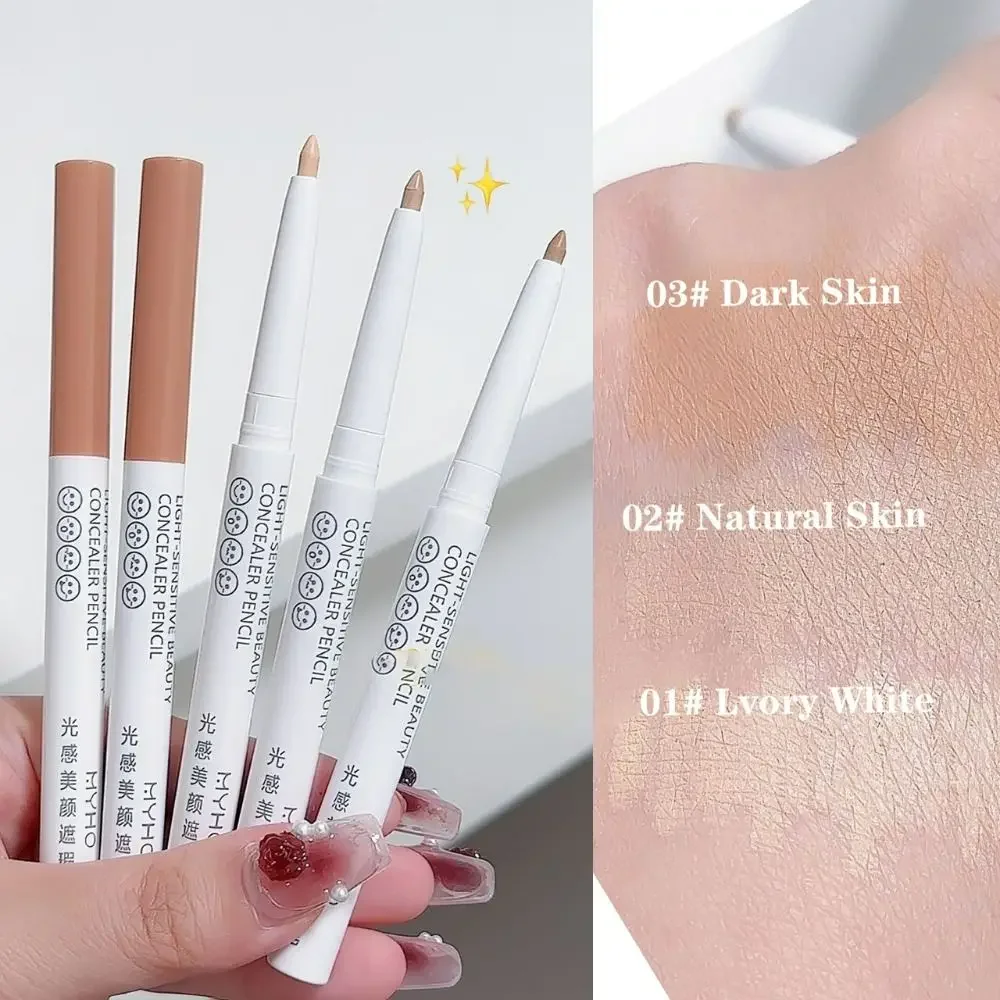 Couverture complète correcteur couverture bâton crayon dissimuler tache imperfections crème fond de teint imperméable sourcil contour maquillage outil cosmétique