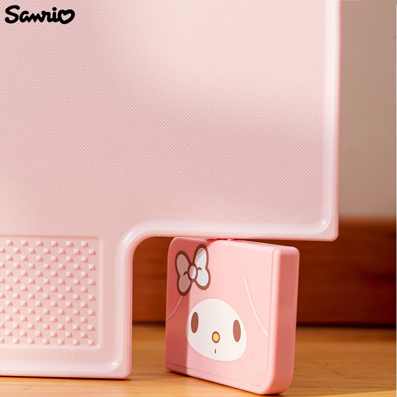 Kawaii Sanrio Hello Kitty Cinnamoroll Kuromi tagliere tagliere in piedi disponibile su entrambi i lati forniture da cucina regalo