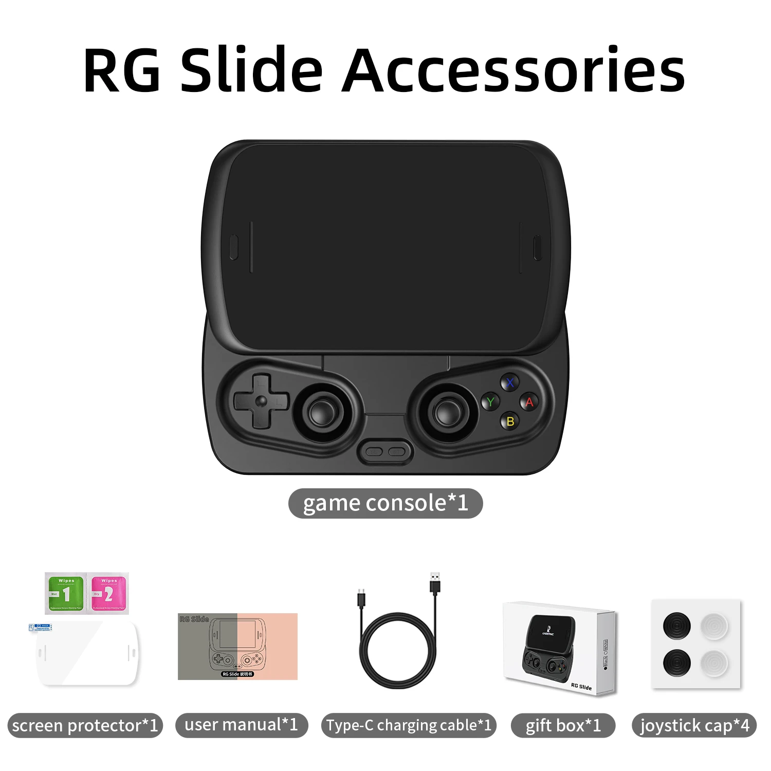 RG Cube - Consola De Juegos De Mano Retro, Integrada En 4000+juegos 8